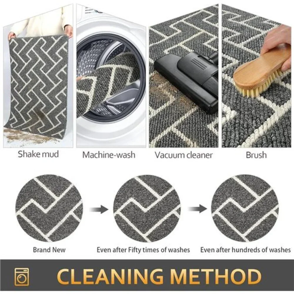 Indoor Doormat,Front Back Door Mat Rubber Backing Non Slip Door Mats,20